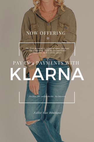Klarna Now Available
