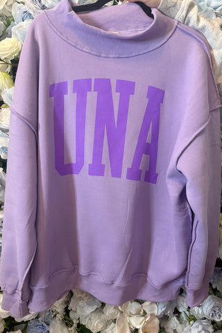 UNA Mock Neck Sweatshirt