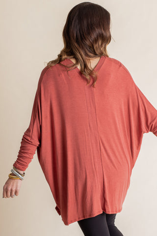 Seize The Day V Neck Top