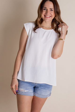 Once Again Sleeveless Top *Final Sale*