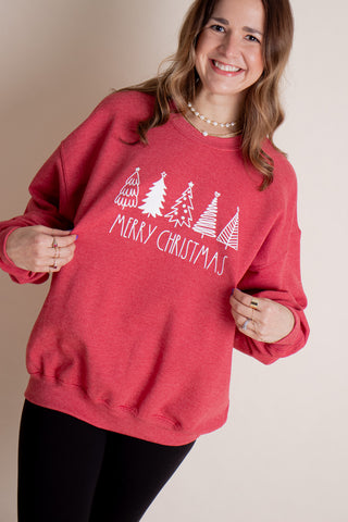 Christmas Trees Sweatshirt