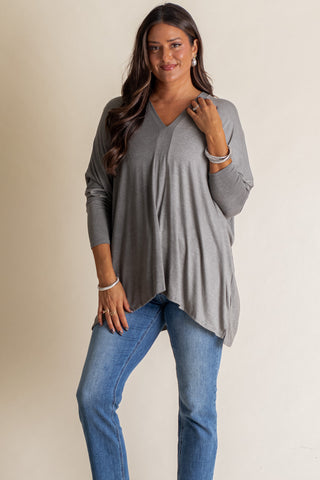 Seize The Day V Neck Top