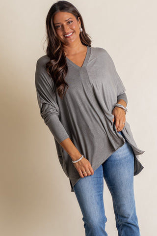 Seize The Day V Neck Top