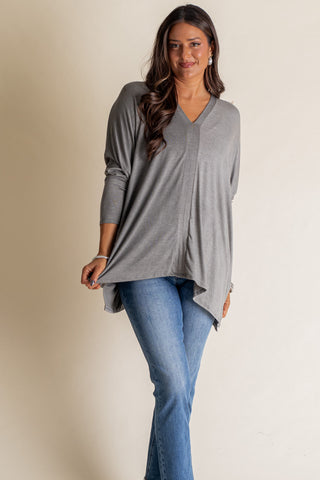 Seize The Day V Neck Top