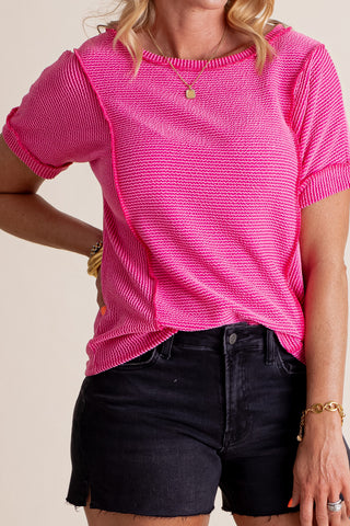 Lead The Way Ribbed Top *Final Sale*