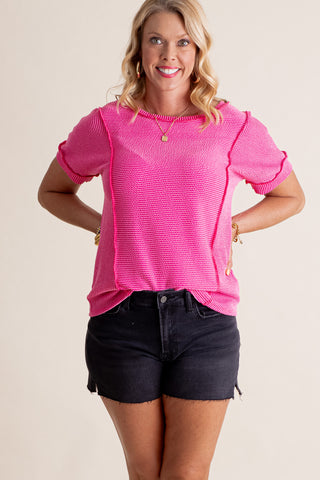 Lead The Way Ribbed Top *Final Sale*