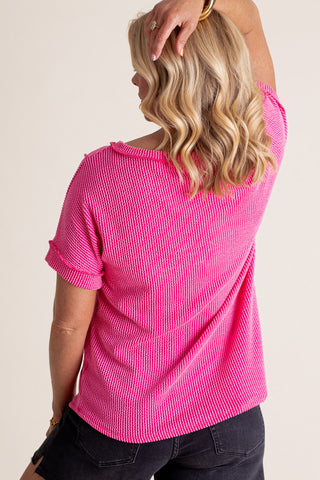 Lead The Way Ribbed Top *Final Sale*