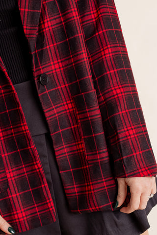 Plaid Perfection Blazer