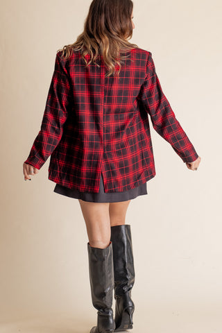 Plaid Perfection Blazer