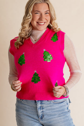 By The Tree Sweater Vest