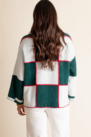 Nothing But Trust Color Block Sweater