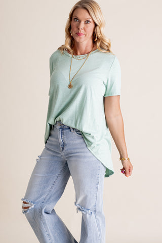 Friday Evening Round Neck Top *Final Sale*