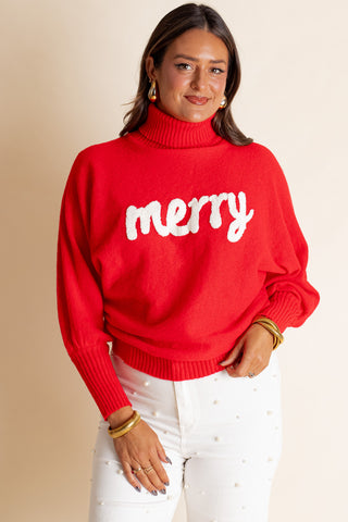 Merry Turtleneck Sweater