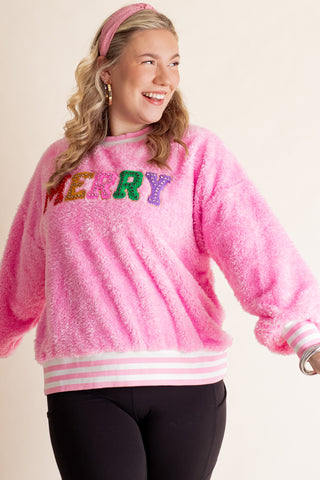 Merry Studded Sweatshirt