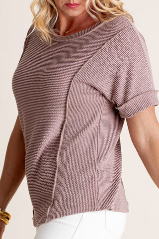 Lead The Way Ribbed Top *Final Sale*