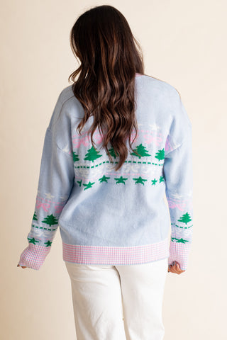 Oh Christmas Tree Ribbed Sweater