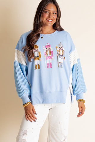 Nutcracker Sequin Sweatshirt