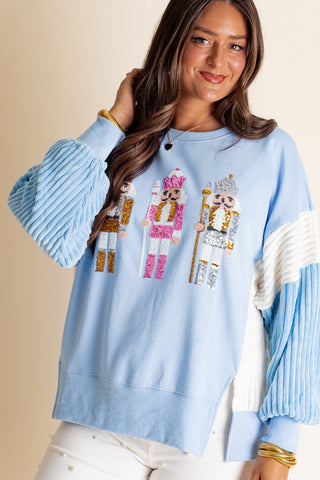 Nutcracker Sequin Sweatshirt