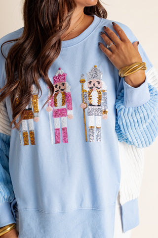 Nutcracker Sequin Sweatshirt