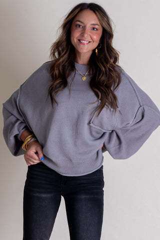 Never Let You Go Mock Neck Sweater