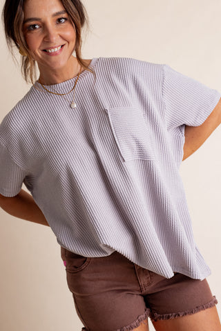 Endless Sunshine Ribbed Top