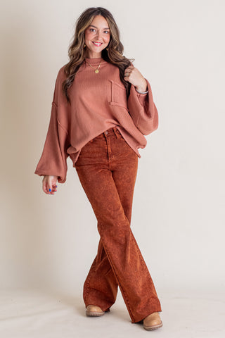 Rachel High Rise Wide Leg Jeans