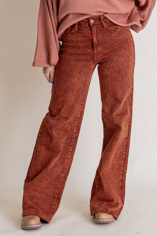 Rachel High Rise Wide Leg Jeans