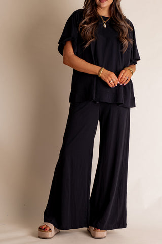 Love Is Everything Wide Leg Lounge Pants