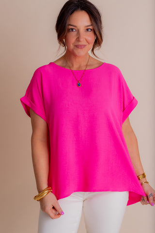 Sun-Kissed Meadows Round Neck Top *Final Sale*