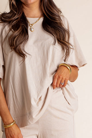 Love Is Everything Oversized Top