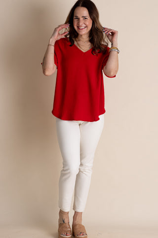 Drifting Dreams V Neck Top