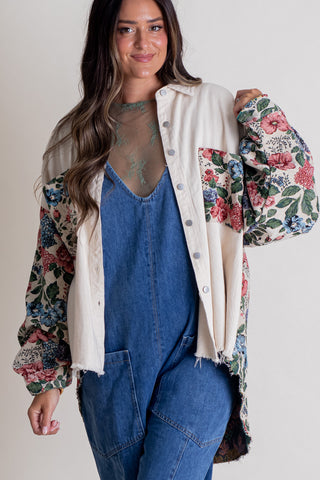 Memory Lane Button Down Shacket