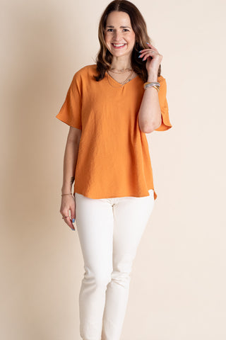 Drifting Dreams V Neck Top