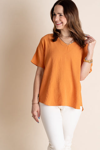 Drifting Dreams V Neck Top