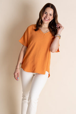 Drifting Dreams V Neck Top