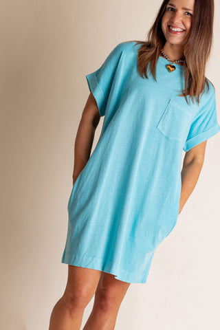 Unwind In Style T-Shirt Dress