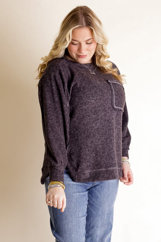 A Few Goodbyes Round Neck Sweater