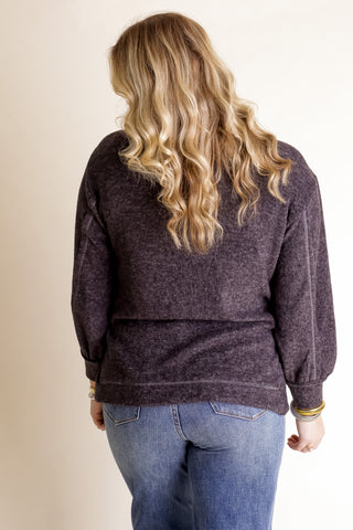 A Few Goodbyes Round Neck Sweater