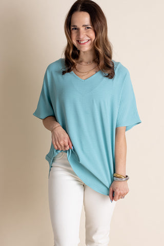 Drifting Dreams V Neck Top