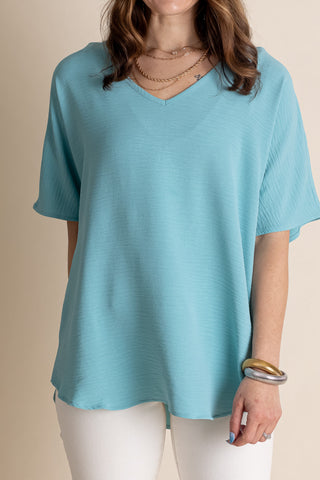 Drifting Dreams V Neck Top