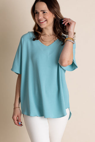 Drifting Dreams V Neck Top