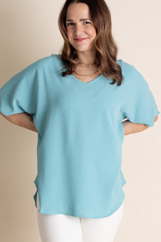 Drifting Dreams V Neck Top