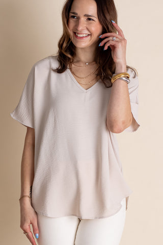 Drifting Dreams V Neck Top