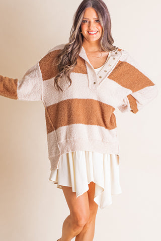 Next To You Button Front Sweater