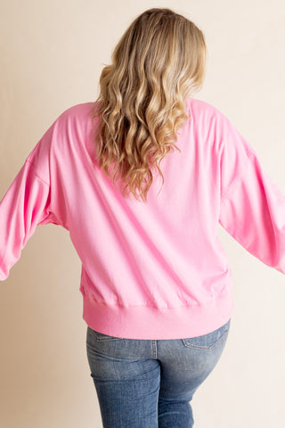 Wrapped with Love Sequin Sweatshirt