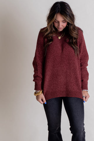 Put Your Heart First Chenille Sweater