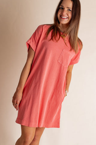 Unwind In Style T-Shirt Dress