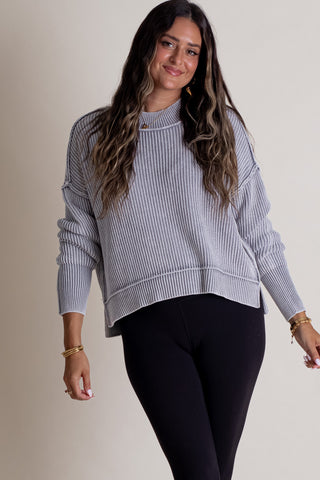 Keep It Brief Oversized Sweater