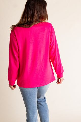 Merry and Bright Round Neck Top