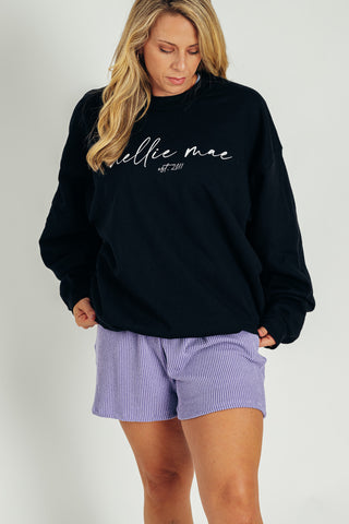 Nellie Mae Sweatshirt and Urban Rib Lounge Shorts Bundle